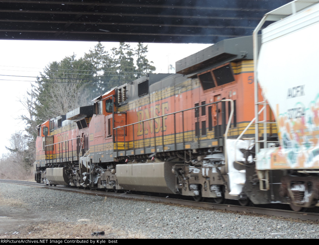 double bubble letter BNSF on 309 away 